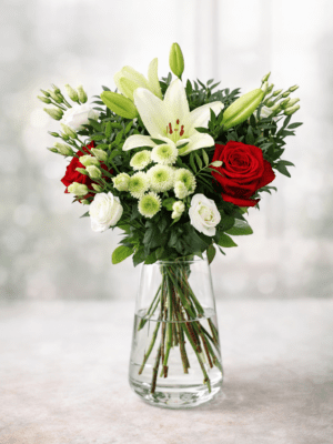 Klassisk kärleksbukett